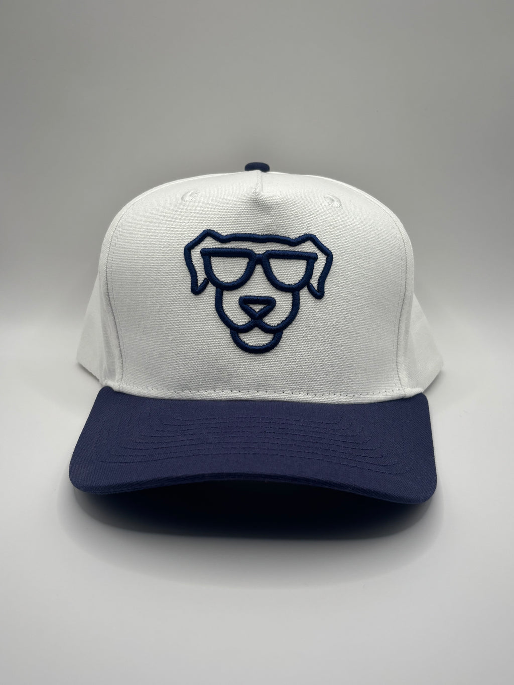 Wally's Hat - White and Navy